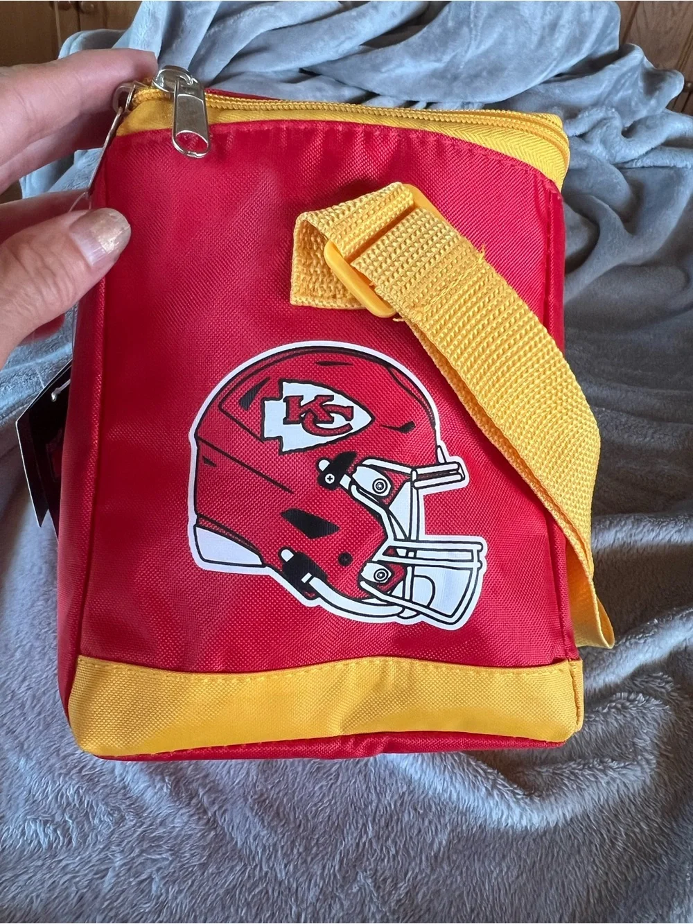 Kansas City Chiefs NFL Official Cooler, Adjustable Strap, new with tags
